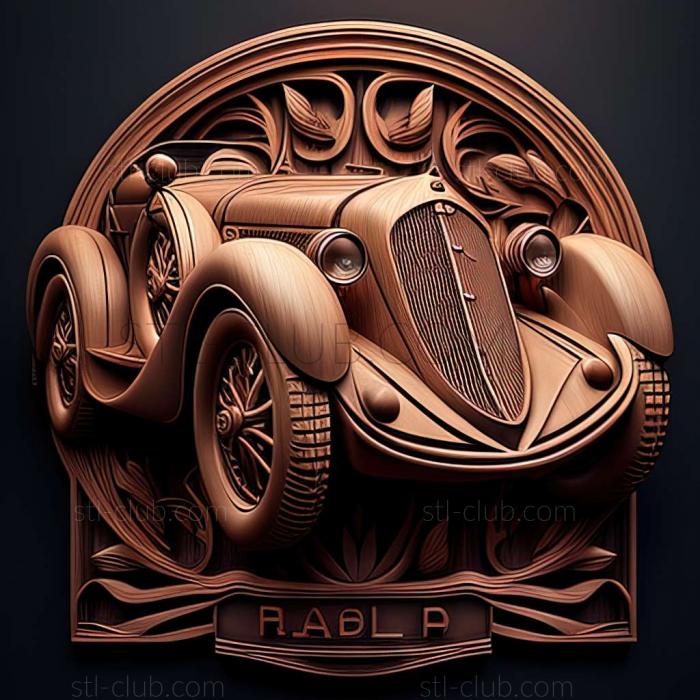 3D мадэль Alfa Romeo P2 (STL)